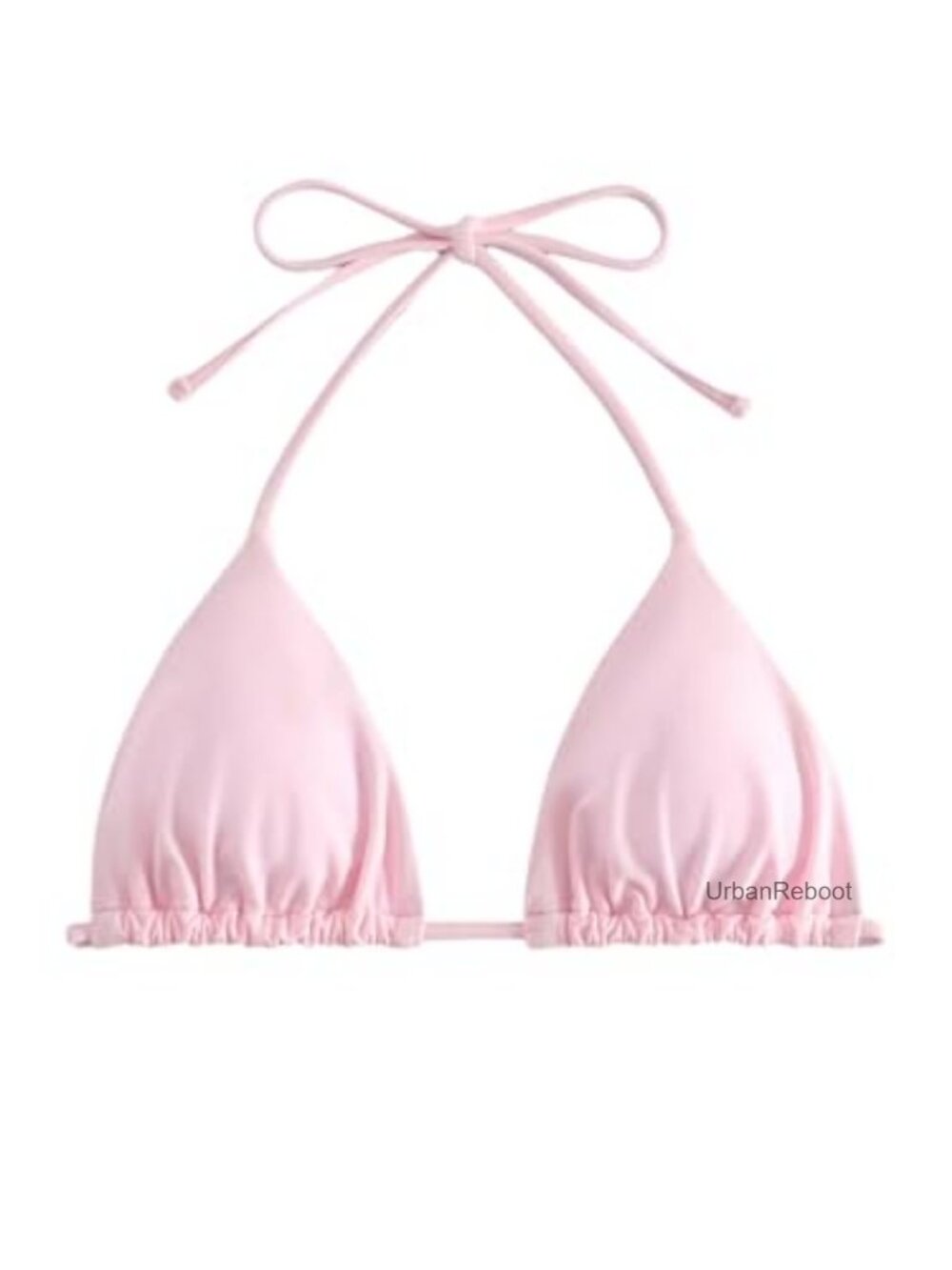 Women's Triangle Bikini Top Halter Micro Bathing Suit Top